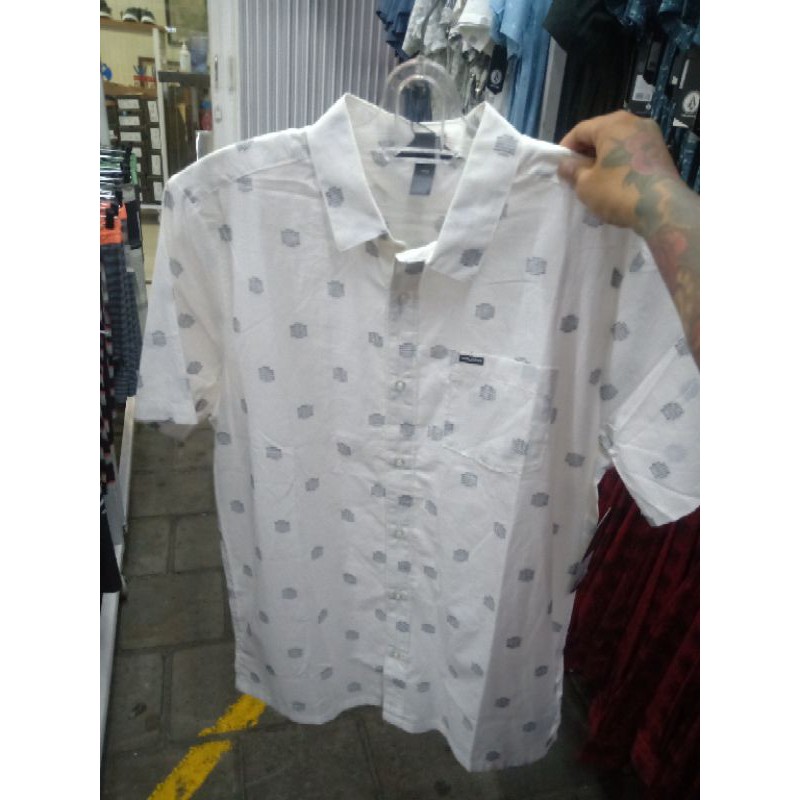 baju kemeja volcom original v122
