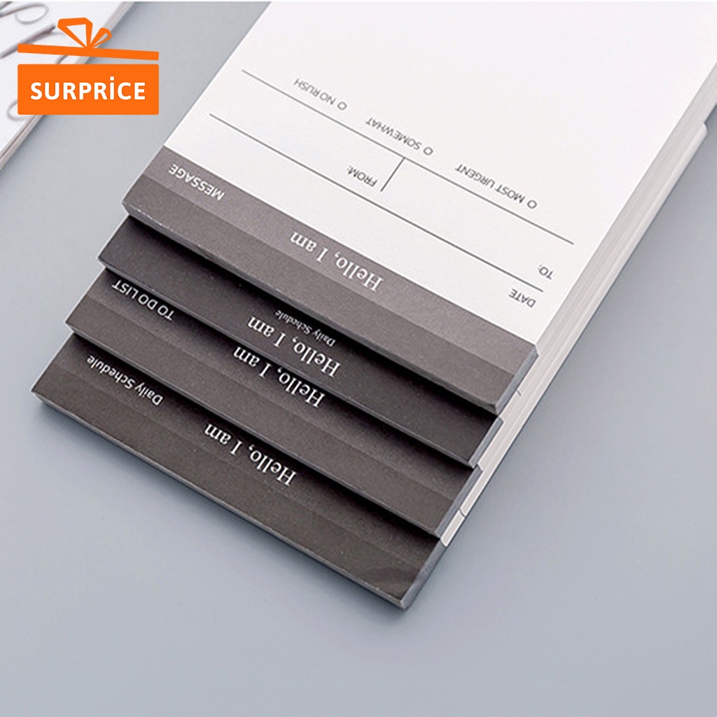Surprice Notes To Do List Warna Putih /  Sticky Notes Putih / Memo Tempel Karakter Lucu dan Unik / Notebook Catatan Memo Karakter / Memo Tempel Korea Note / Tempelan Kertas-4