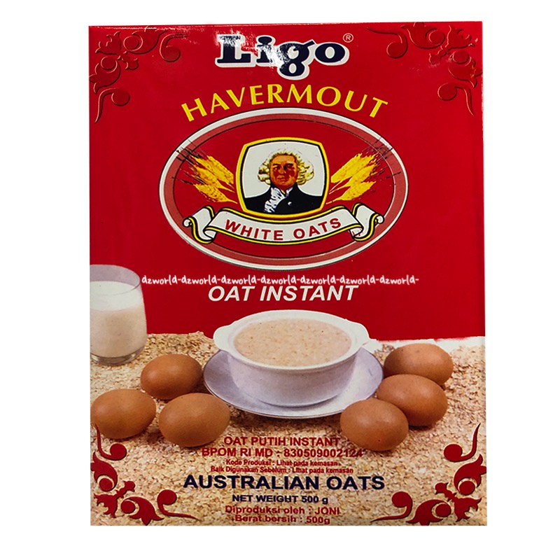 Ligo Havermout 500gr White Oat Instant Oat Putih Australian Sereal Cereal Hafermout Liggo Haver Mout