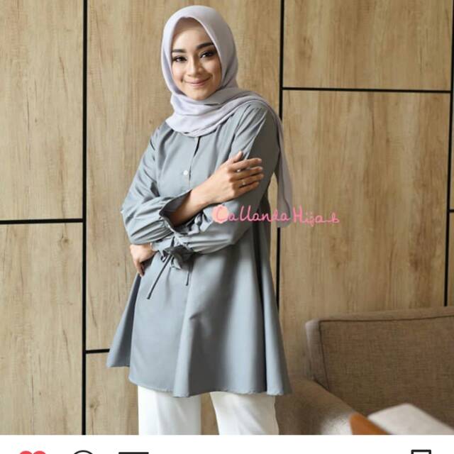 Zara tunik callanda hijab