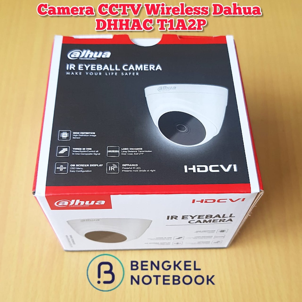 Camera CCTV Wireless Dahua DHHAC T1A21P IR Eyeball Indoor 2MP 1080P