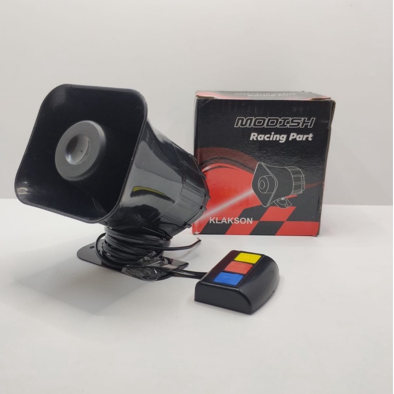 Klakson Kotak 3 Suara Toa Daseng 3 Tombol Kotak Klakson Motor Mobil