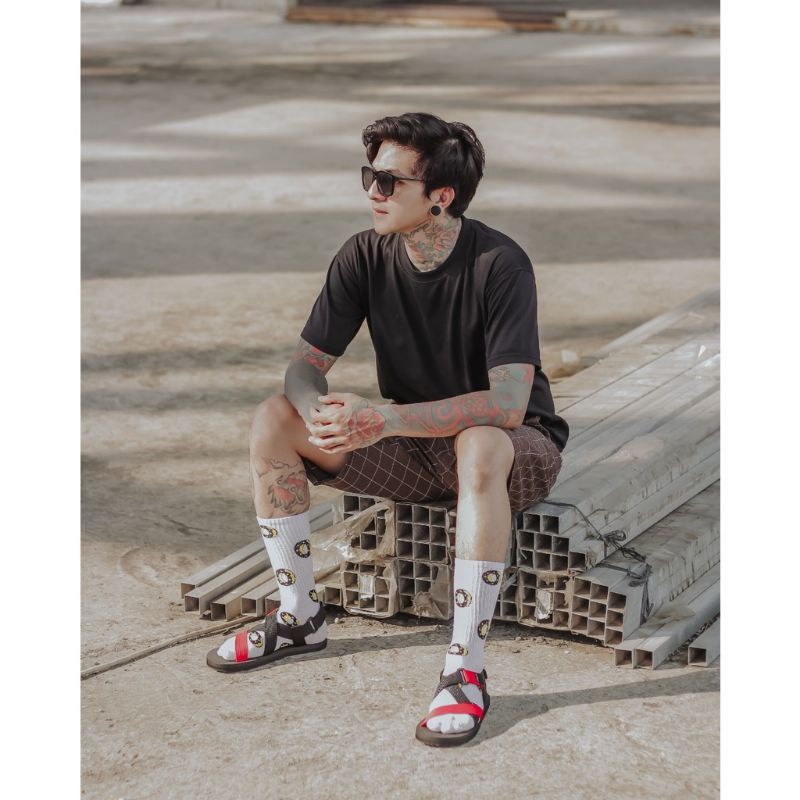 CELANA PENDEK TARTAN KOTAK KOTAK pria cowok lakilaki murah