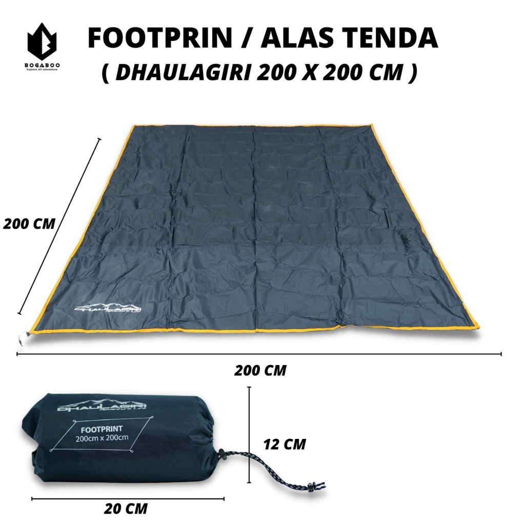 Footprint Dhaulagiri 200x200 - Alas Tenda - Waterproof