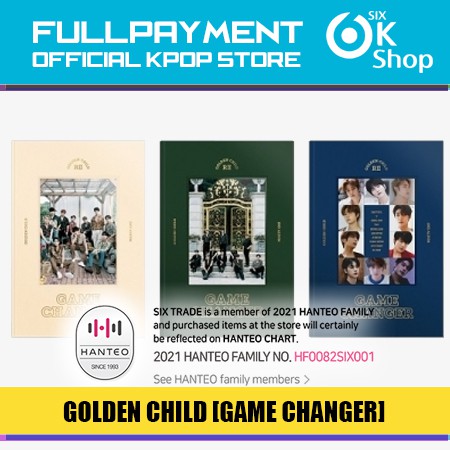 GOLDEN CHILD - 2nd Album GAME CHANGER 3 versions