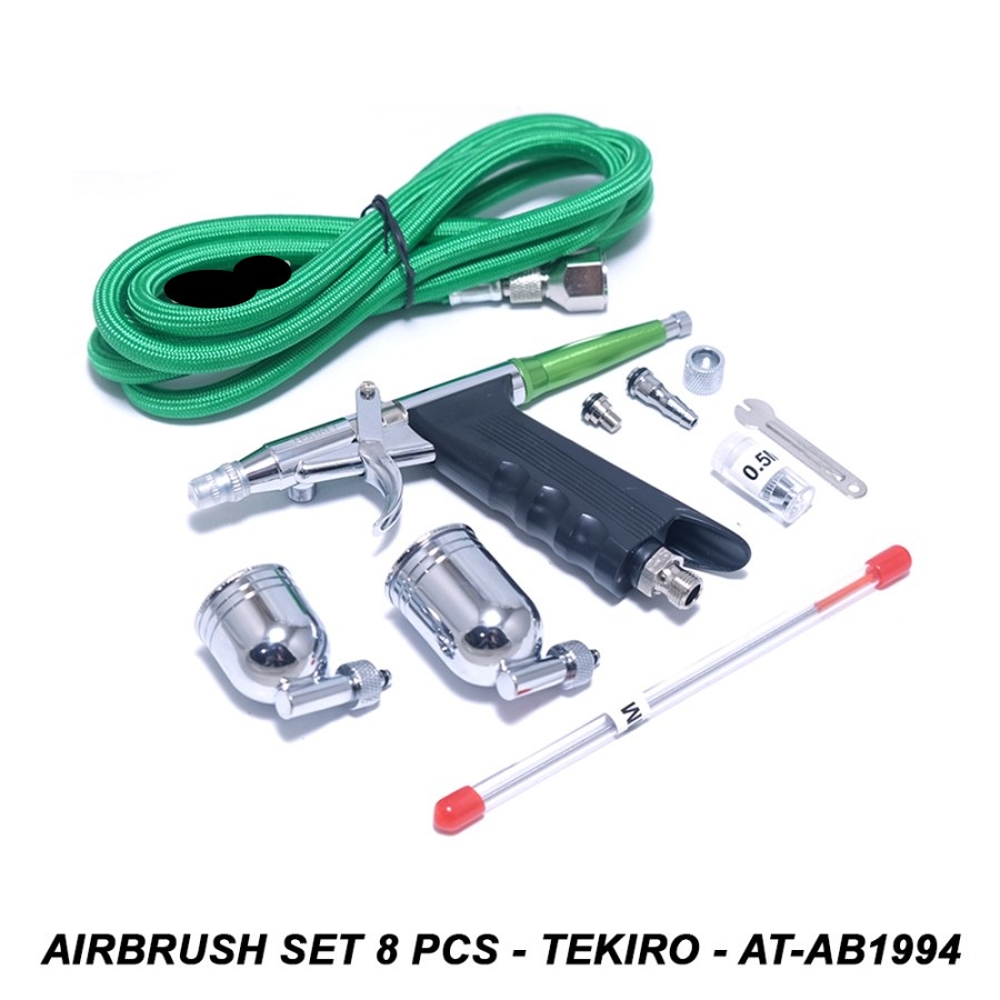 Airbrush Set 8 Pcs - Tekiro
