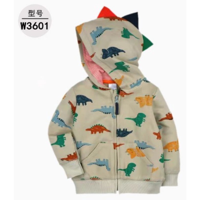 jaket bayi import 9 bulan - 3 tahun high quality anak hoodie topi bogor murah baby kado hadiah lahiran baru lahir newborn laki lucu-C