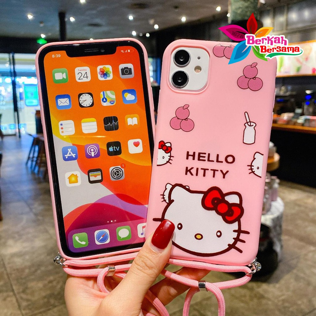 SS155 case Slingcase Lanyard HELLO KITTY Xiaomi Redmi Note 4 4x 5a Prime 6 7 8 9 10x Pro 9s BB4631