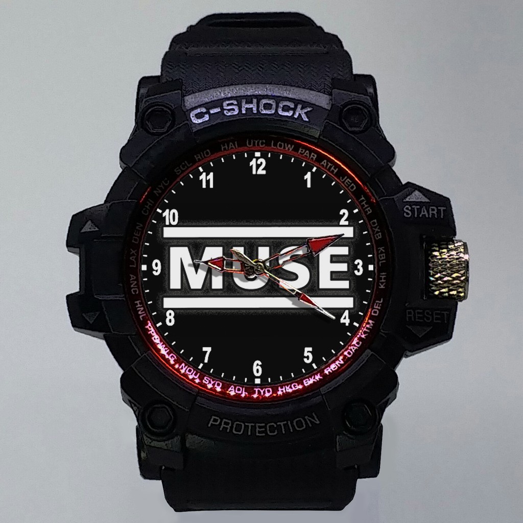 (ISTIMEWA BOSSQUE) JAM TANGAN MUSE LIST MERAH - EXCLUSIVE 8