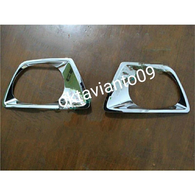 Cover foglamp lampu kabut Ecosport chrome