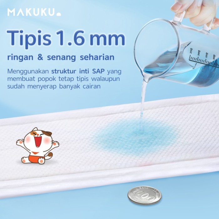 Makuku Air Diapers Slim Pants / Popok Celana