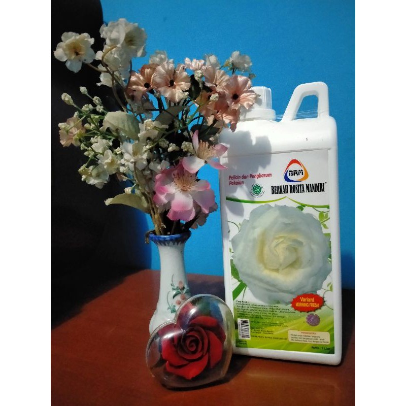 Pengharum & Pelicin Pakaian, PEWANGI SUPER LAUNDRY MAWAR ( BERKAH ROSITA MANDIRI )