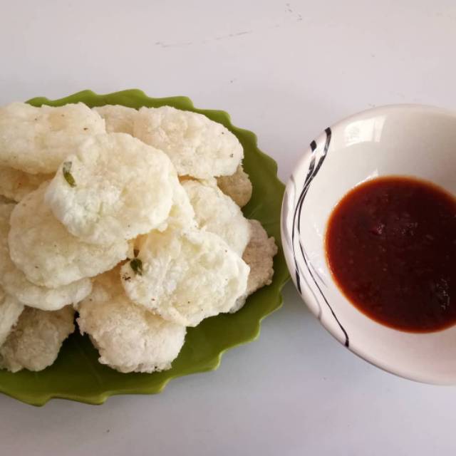 

Rujak cireng brecxelle original dan Cireng mercon isi ayam