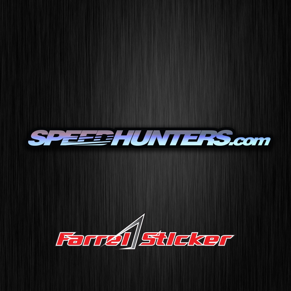 STIKER SPEED HUNTER STICKER SPEEDHUNTERS.COM