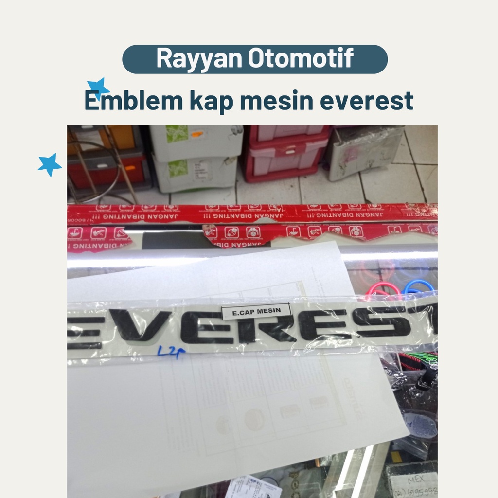 emblem ford everest kap mesin