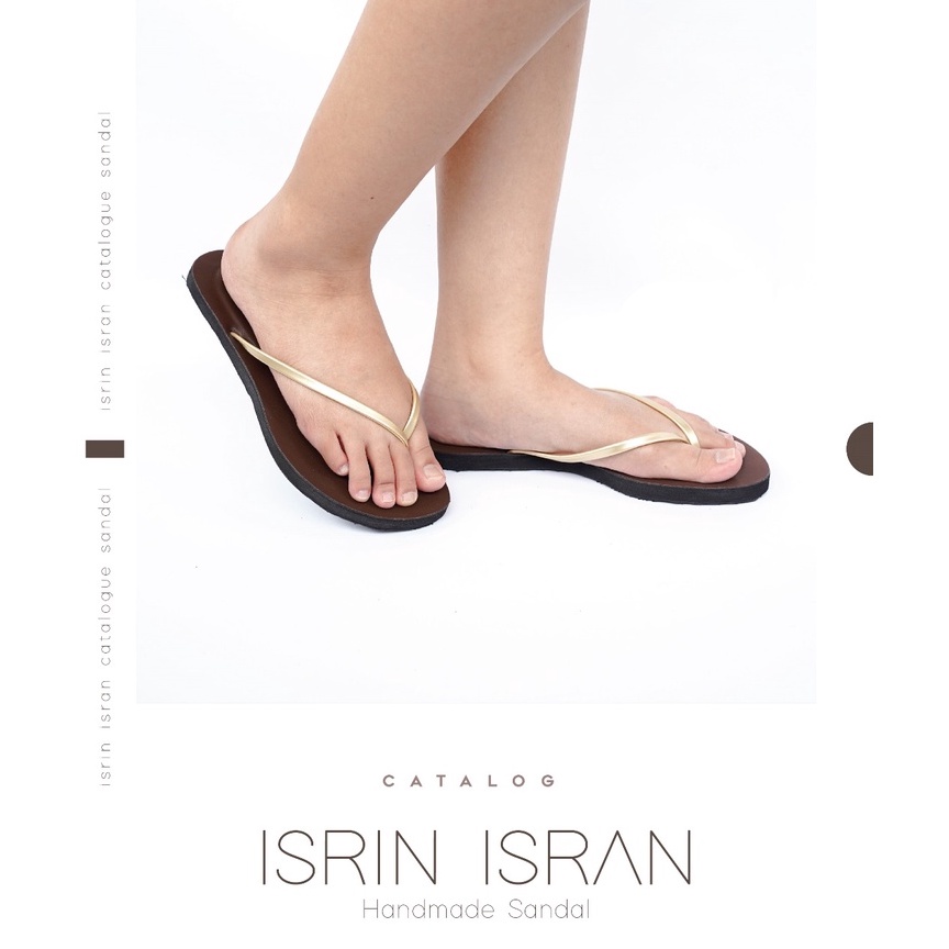 ISRIN ISRAN ORIGINAL Sendal Jepit Wanita Sandal Teplek Terbaru Sendal Wanita Kekinian