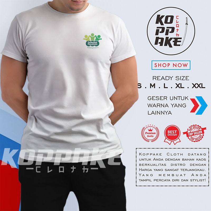 Kaos Sahabat Pegadaian Logo Baju Distro