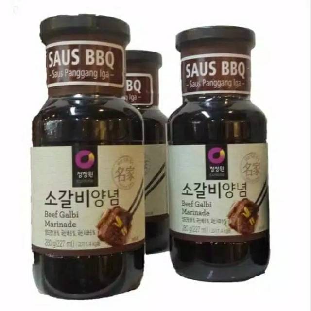 

Chung Jung One Beef galbi marinade (BBQ sauce - Ribs) 227ml