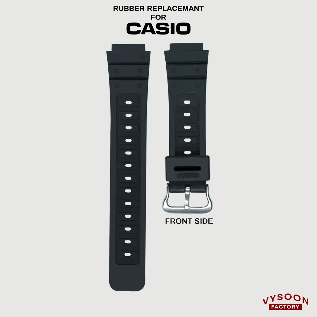 Strap Rubber Tali Karet Original Casio W 735H MRW S300H S300 200 200H