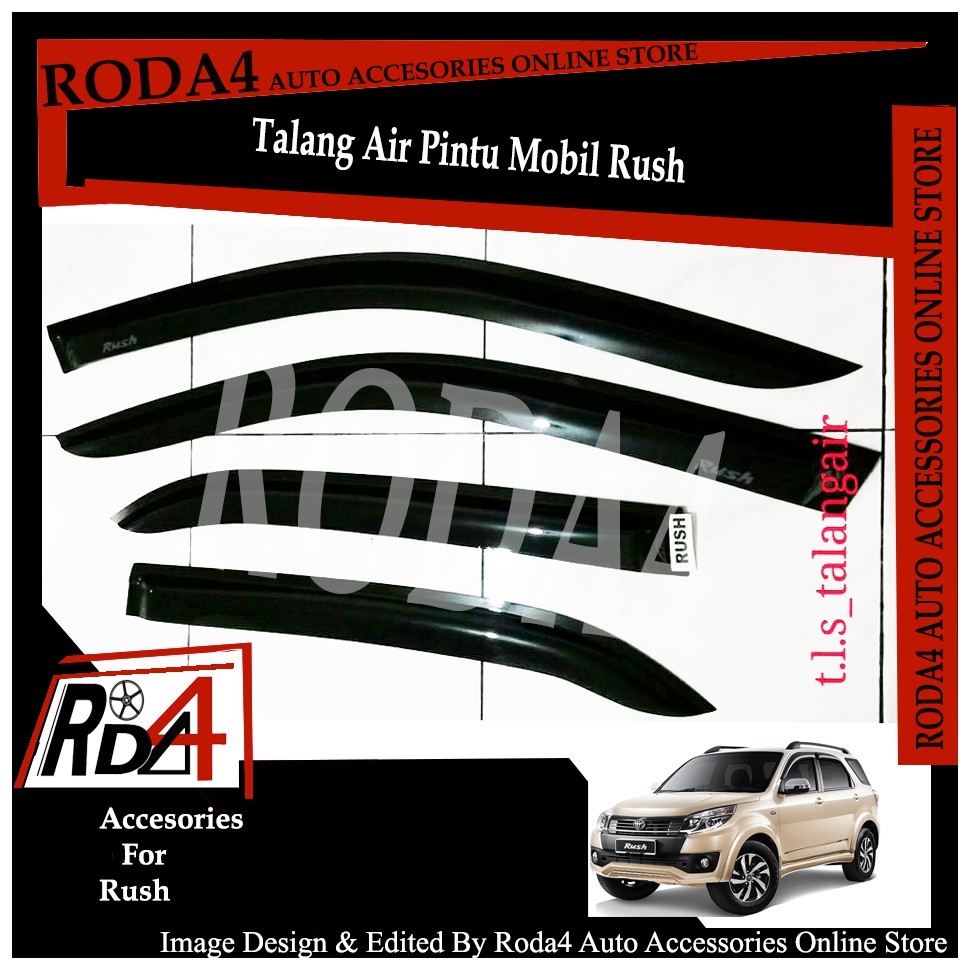 Talang Air Model Slim Mobil Rush