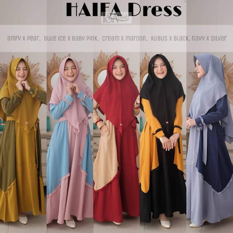 HAIFA DRESS ORIGINAL ISA HIJAB