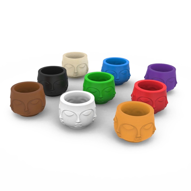 Siy Cetakan Resin Epoksi Bentuk Pot Tanaman Sukulenbunga