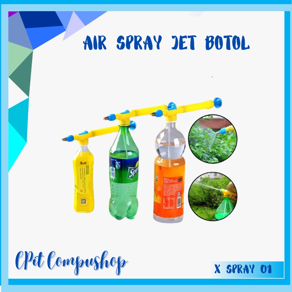 Jual Kepala Pompa Semprotan Air Jet Sprayer Botol Penyemprot Tanaman Burung Shopee Indonesia