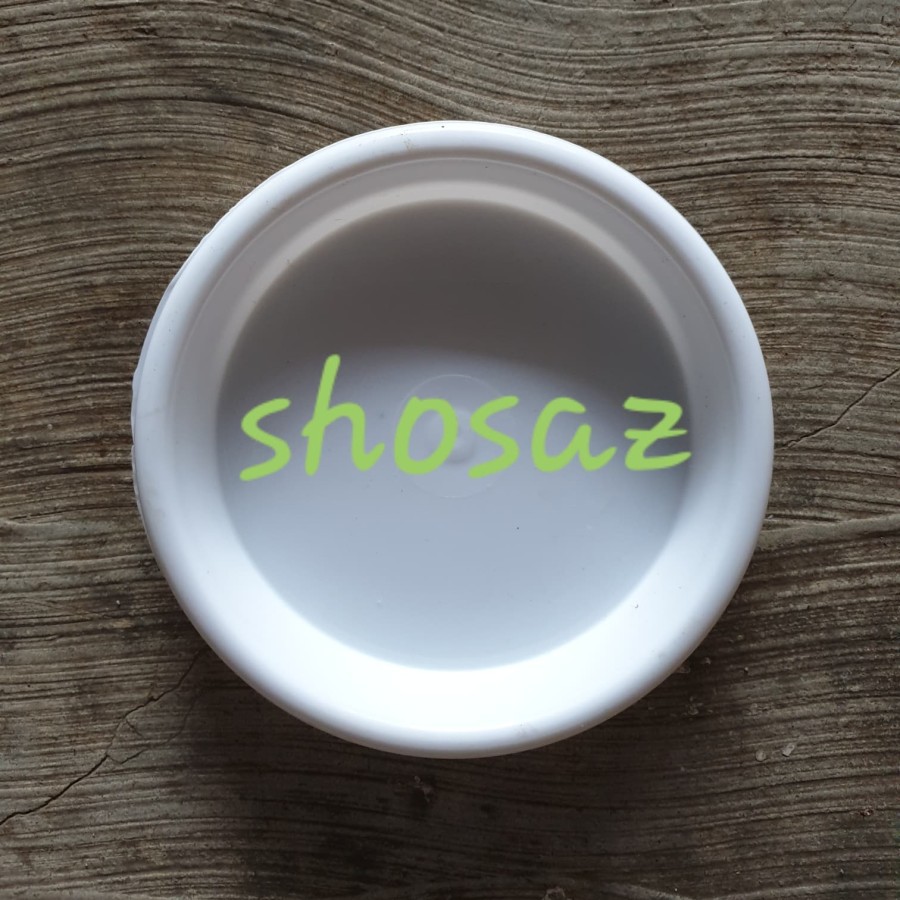 ALAS POT BUNGA 10 KECIL DIM 8CM putih