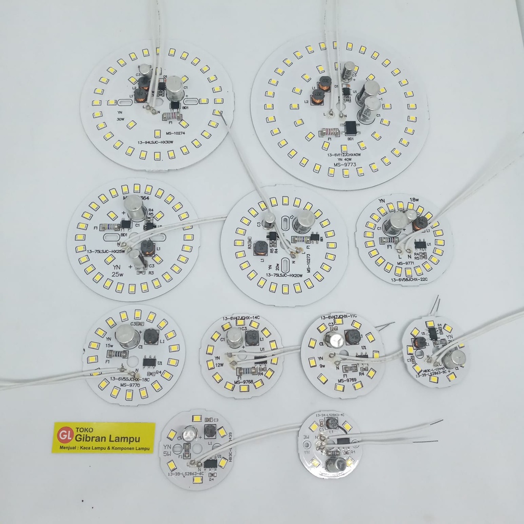 PCB Mata Lampu LED 25w Tanpa Driver - Mata LED AC Langsung 220V (BM)