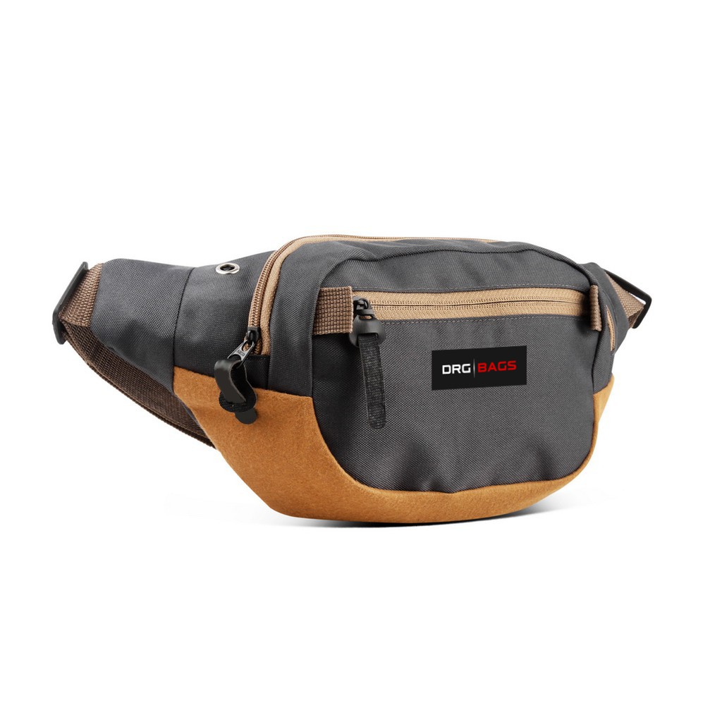 Waistbag DRG Tas Selempang Pria Wanita Cowok Cewek Sling Waist Bag Slempang Pinggang Branded Murah