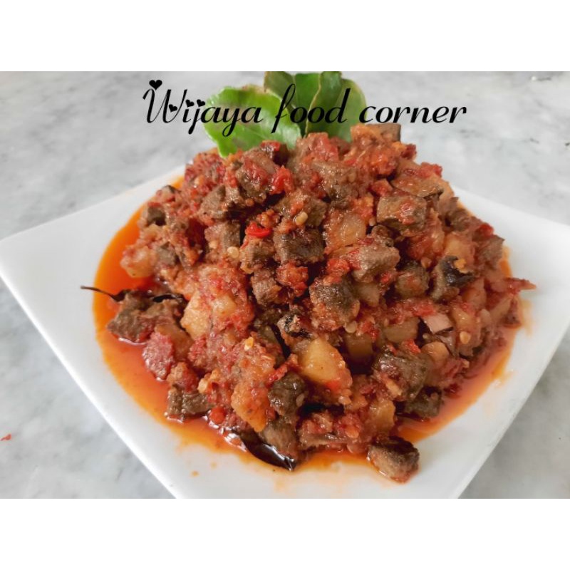 

sambal goreng ati sapi netto 250 gram