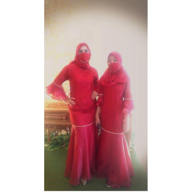 Gaun Mermaid/baju kondangan/Real pict/by : Youlee