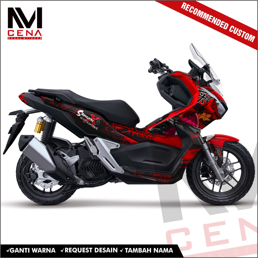 Sticker DECAL Honda ADV 150 full body, Sticker ADV, Sticker ADV 150 ,striping ADV 150 anime
