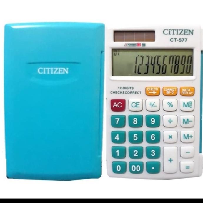 

best produk] KALKULATOR CITIZEN CT 577/12 DIGIT/MINI