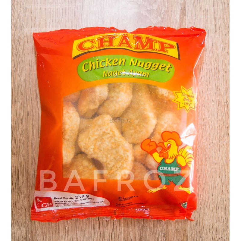 

Champ Chicken Nugget 250gr