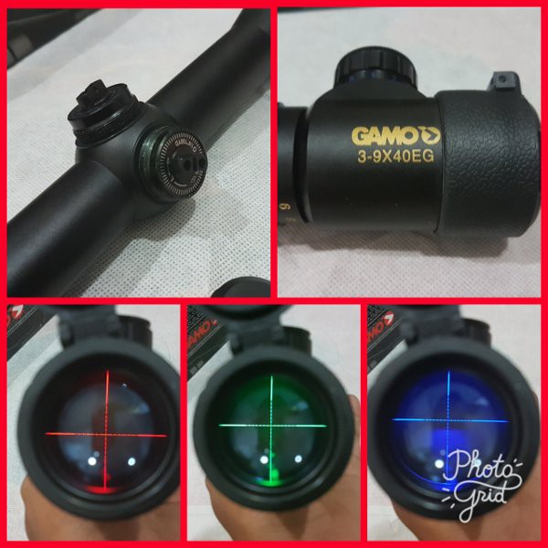 TERLARIS Telescope GAMO RGB TUTUP FLIP termurah