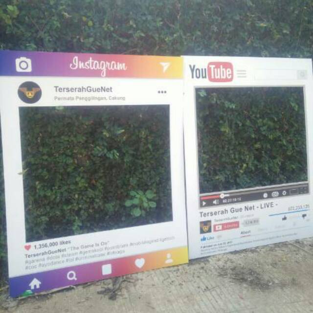 Ukuran Frame Photo Booth Instagram | Webframes.org