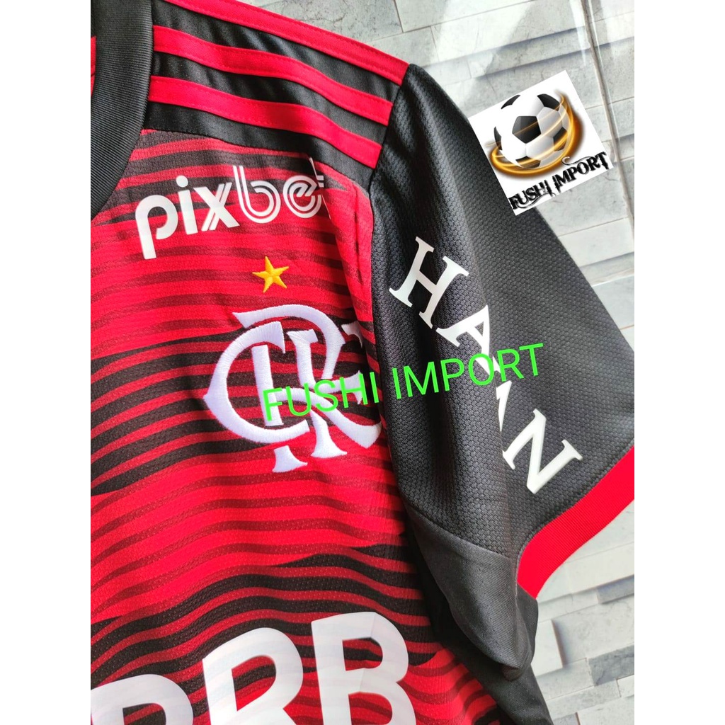 Jersey Baju Bola S.E Flamengo Home 2022 2023 Grade Ori