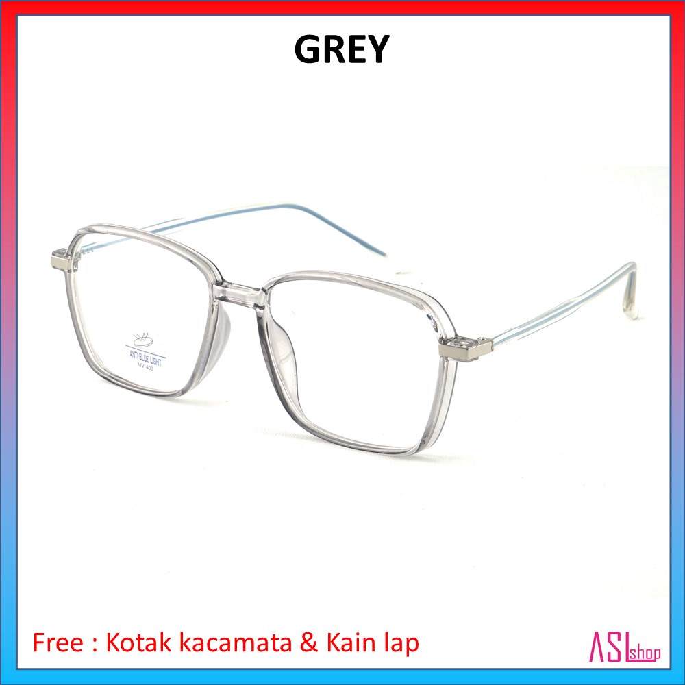 FRAME DAN KACAMATA MINUS (TR 8275) RINGAN DAN LENTUR