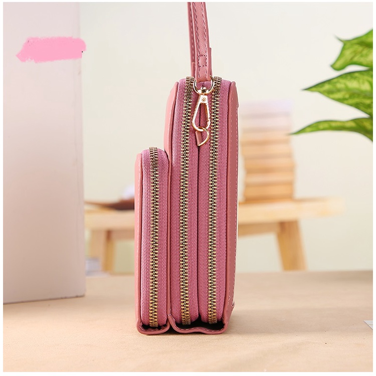 Serenity Dompet HP Touch Screen / Layar Sentuh / Wanita Remaja / Import / Tas Selempang Wanita / Terbaru 2021 / Tas Wanita Model Kekinian / Tas Selempang  Wanita / Sling bag / import Model Dompet / Forever Young 3 in 1- 341