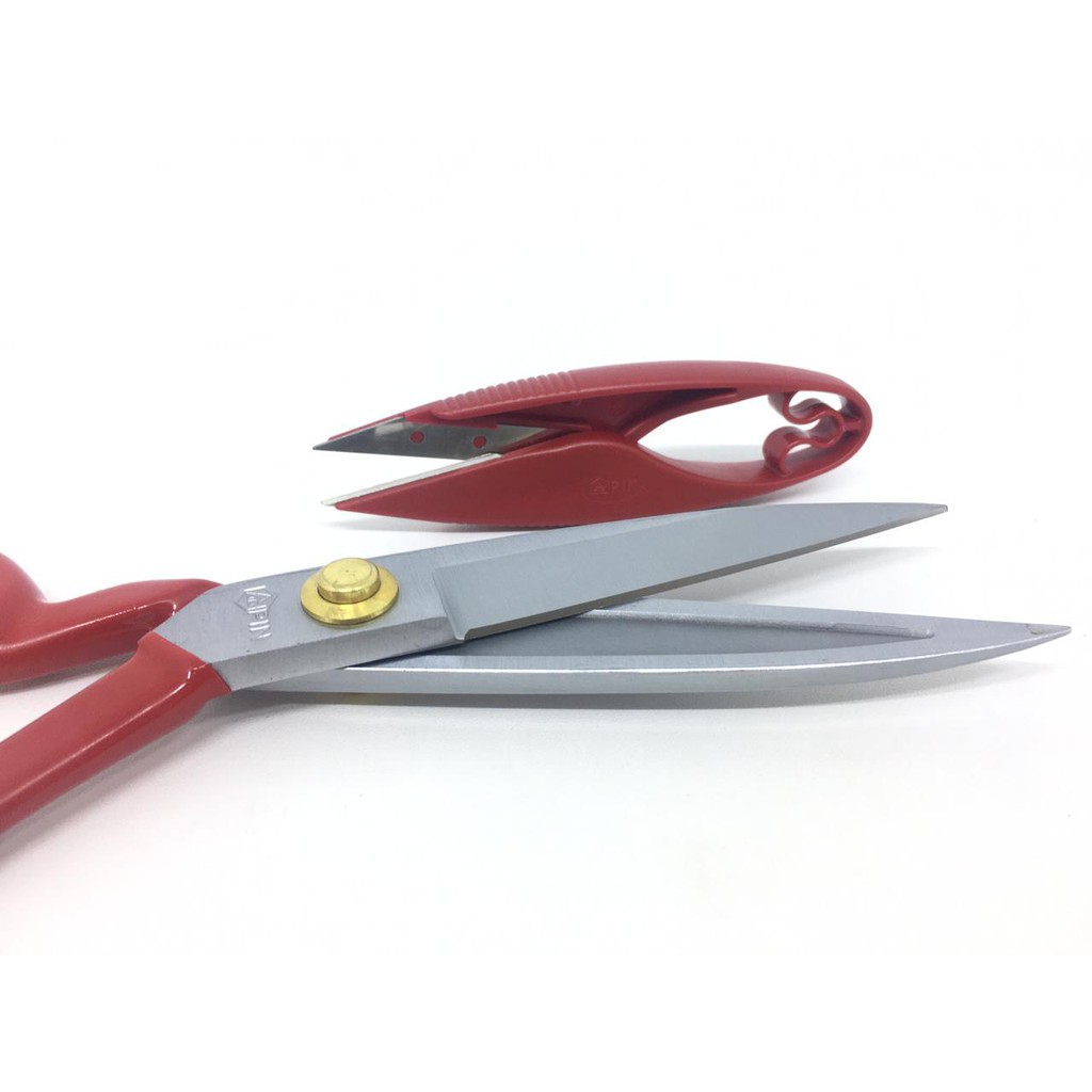 Gunting Potong Bahan Kain Gunting Pin Merah 1094 1194 High Quality 8” 9” 10”