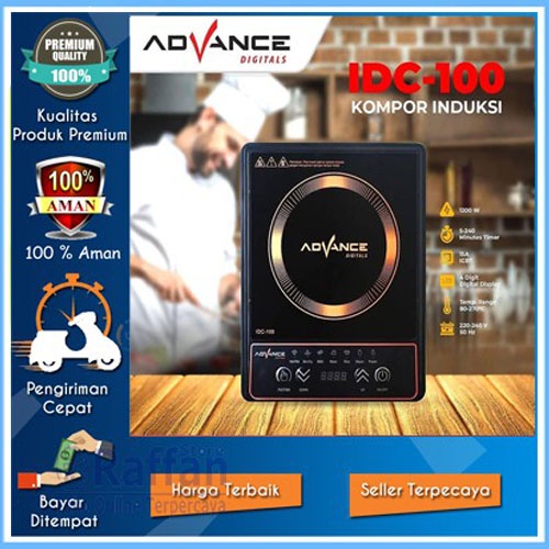 Kompor Induksi Advance IDC 100 Induction Cooker Kompor Listrik