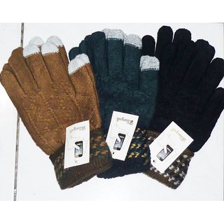 HX053 Sarung tangan wol tebal musim dingin winter touch 