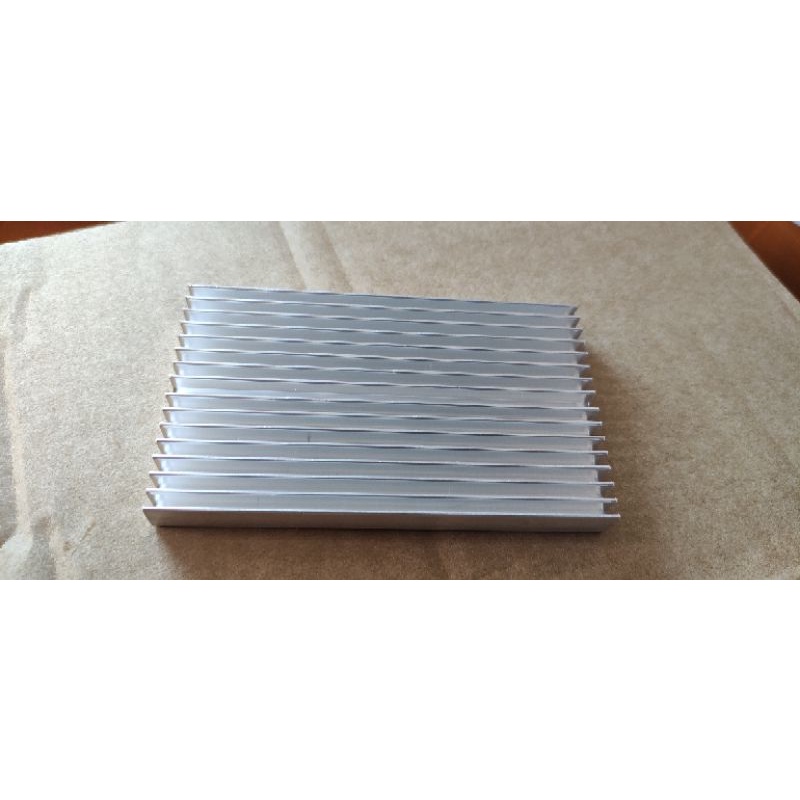 heatsink aluminium ukuran 100x60x10mm 100x60x10 mm pendingin chipset komponen