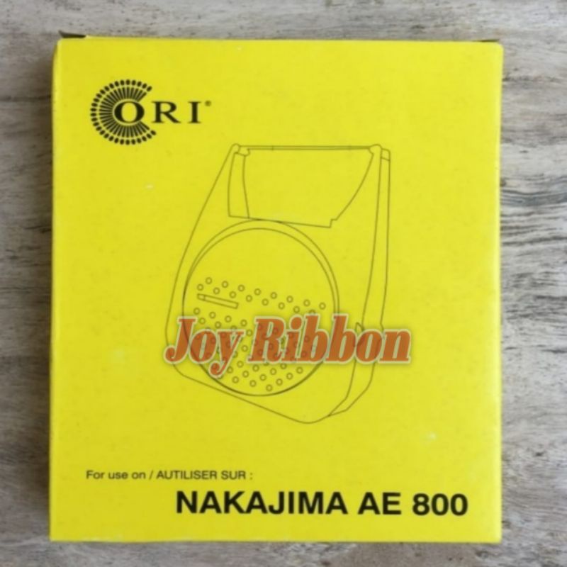 Pita Ribbon Cartridge Nakajima AE 800 Merk ORI