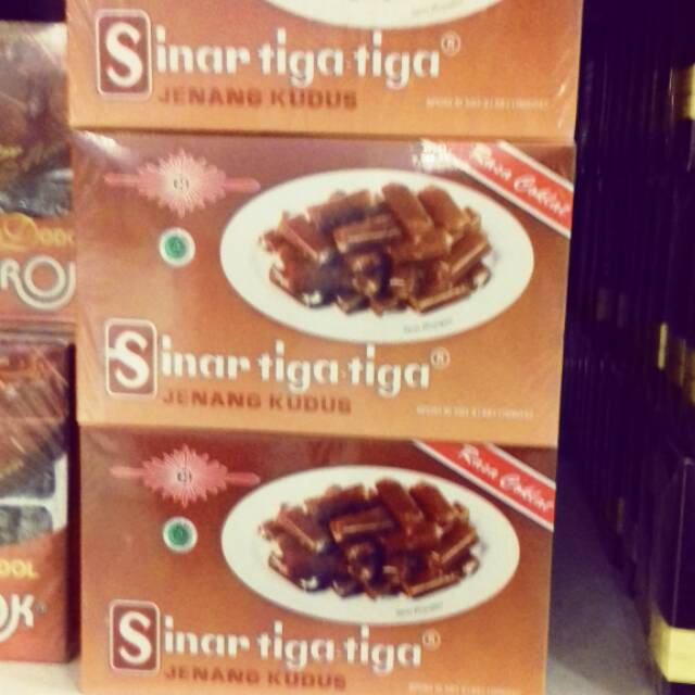 

Jenang sinar 33 rasa coklat