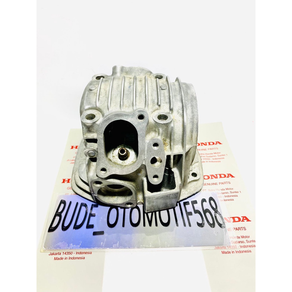 BLOK BLOCK CYLINDER SILINDER HEAD HED SUPRA X 125 FI SUPRA X 125 HELM IN FI BARU ORI AHM