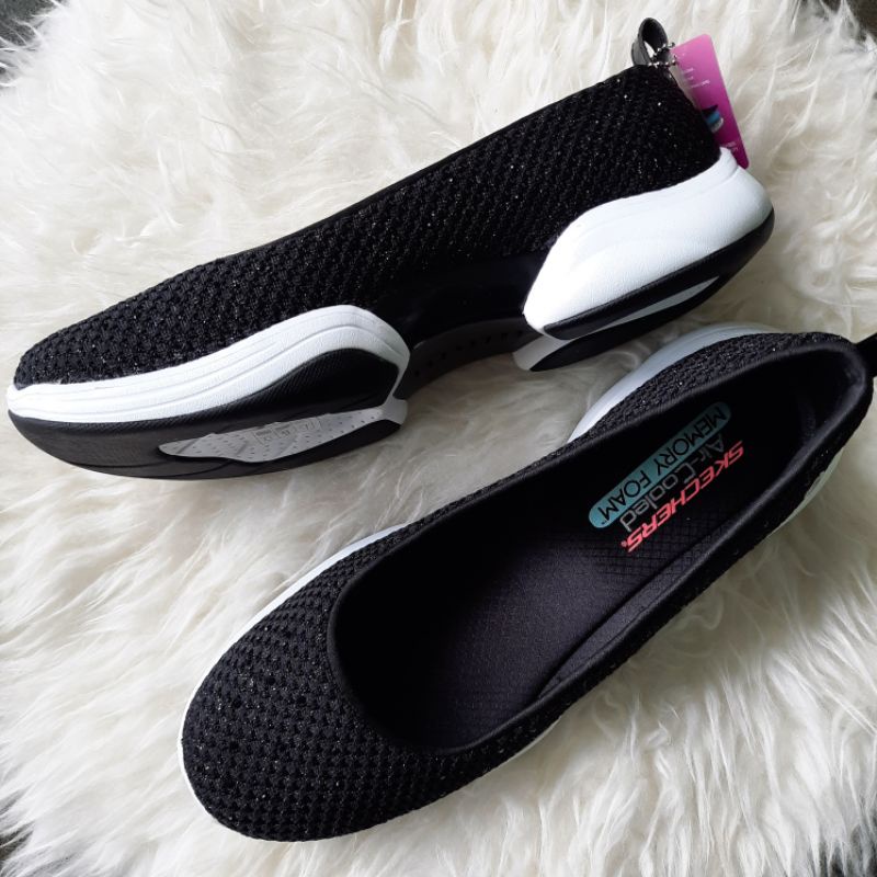 Skechers Skech-Lab Willow Star Black / Sepatu Skechers Hitam Cewek