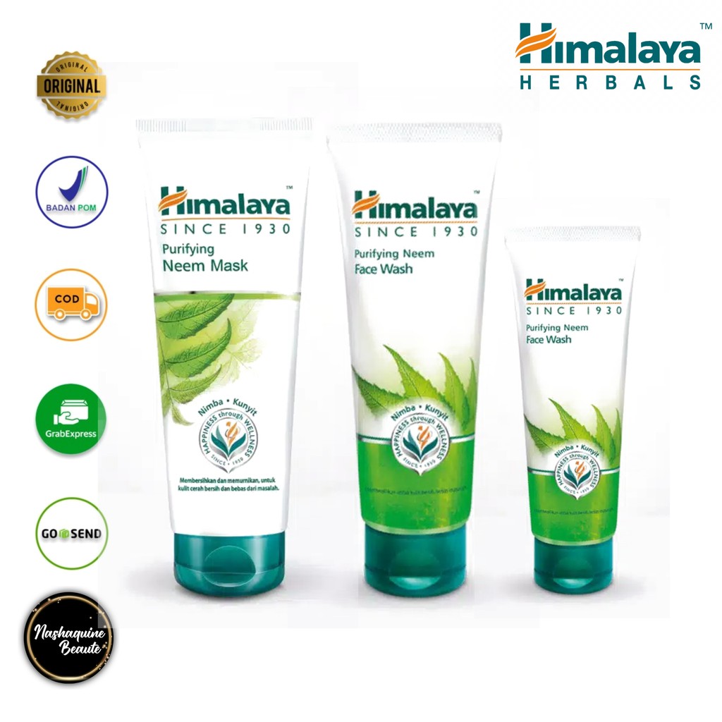 HIMALAYA PURIFYING Neem Mask - Neem Face Wash - Neem Scrub