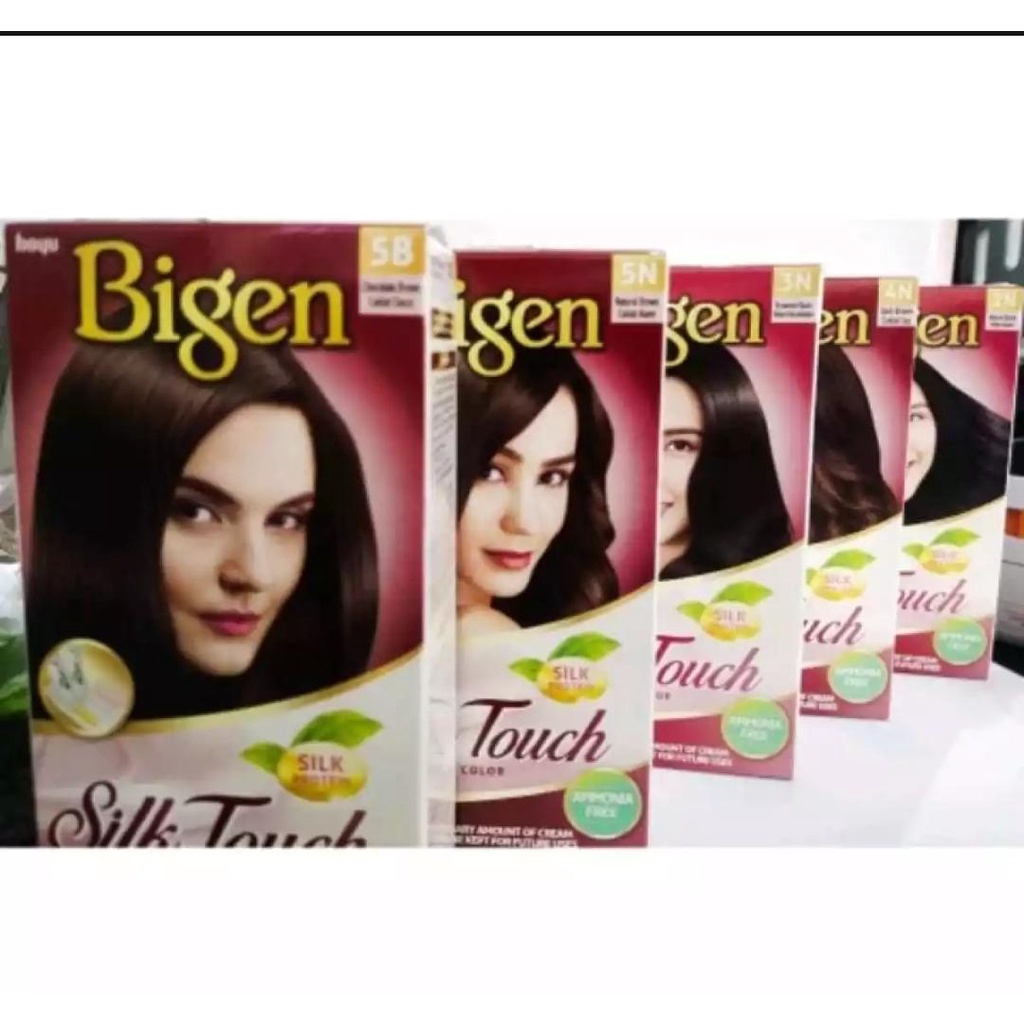 New BIGEN Silk Touch / Silky &amp; Smooth Semir Pewarna Rambut